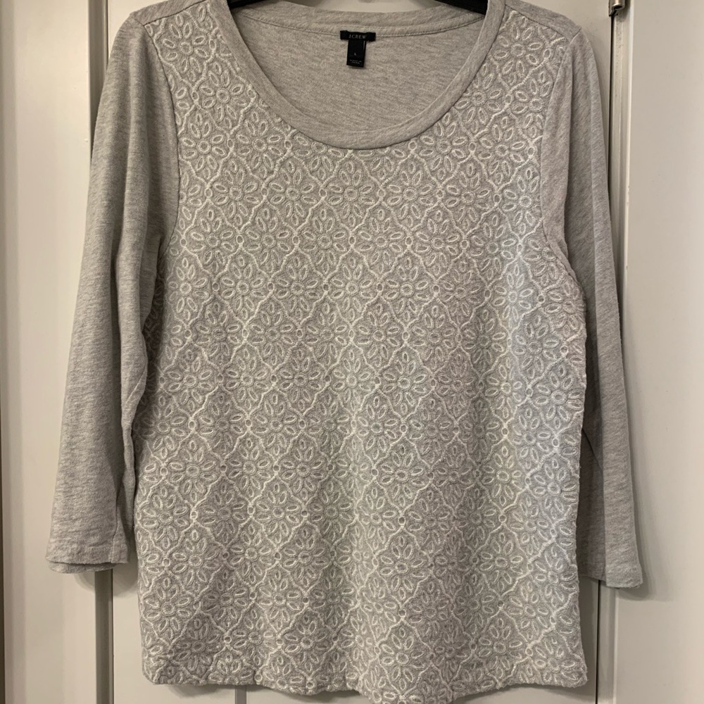 JCrew quilted shirt